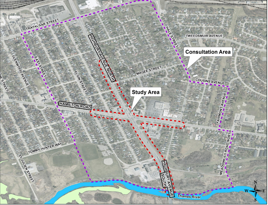 Highbury and Hamilton Road Intersection Environmental Assessment City